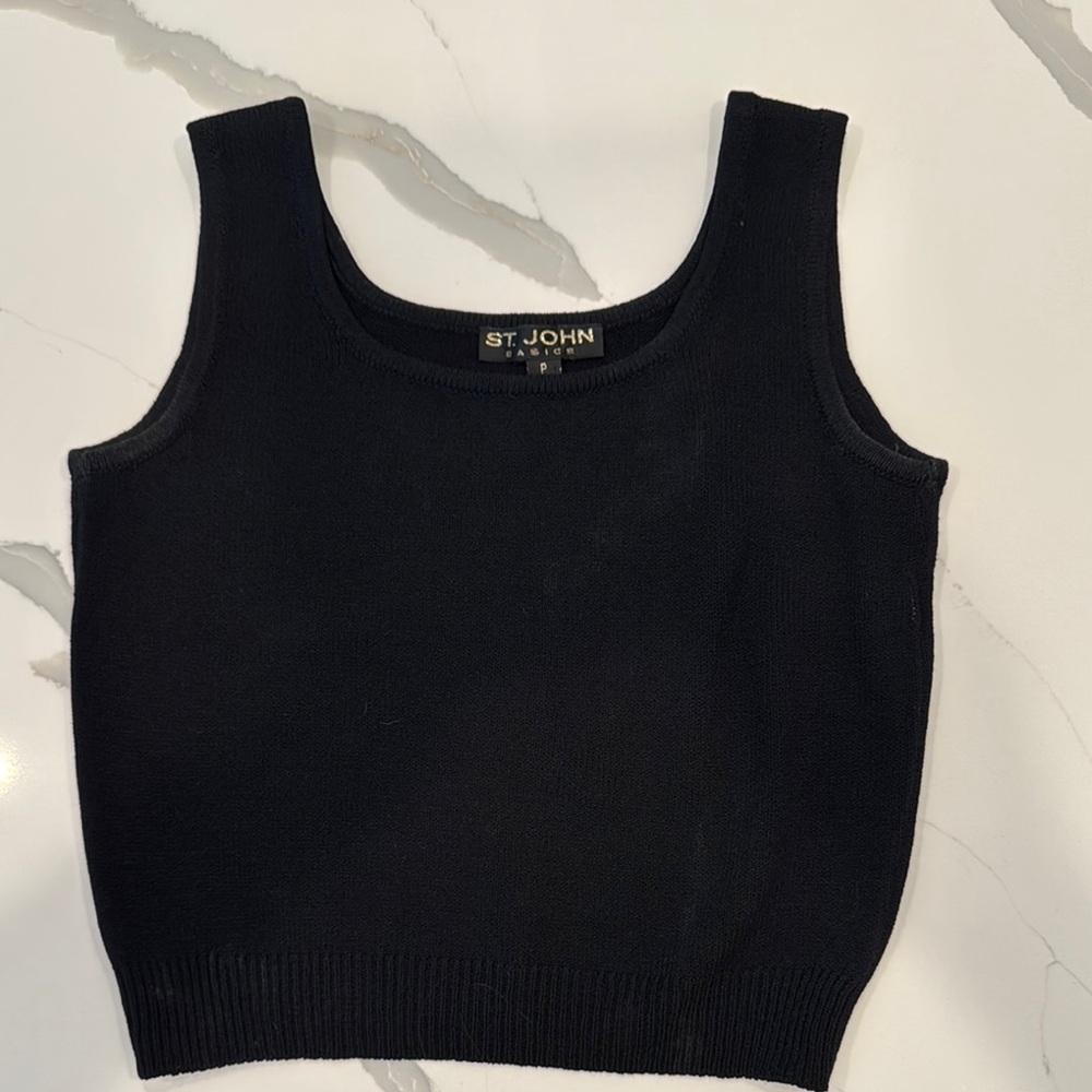 St. John Black Women's Top P